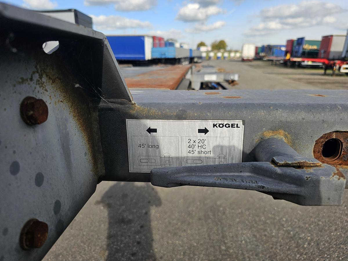 Gebruikt 2017 KÖGEL PORT 40 SIMPLEX 20./ EXTENDIBLE/SAF DISC.