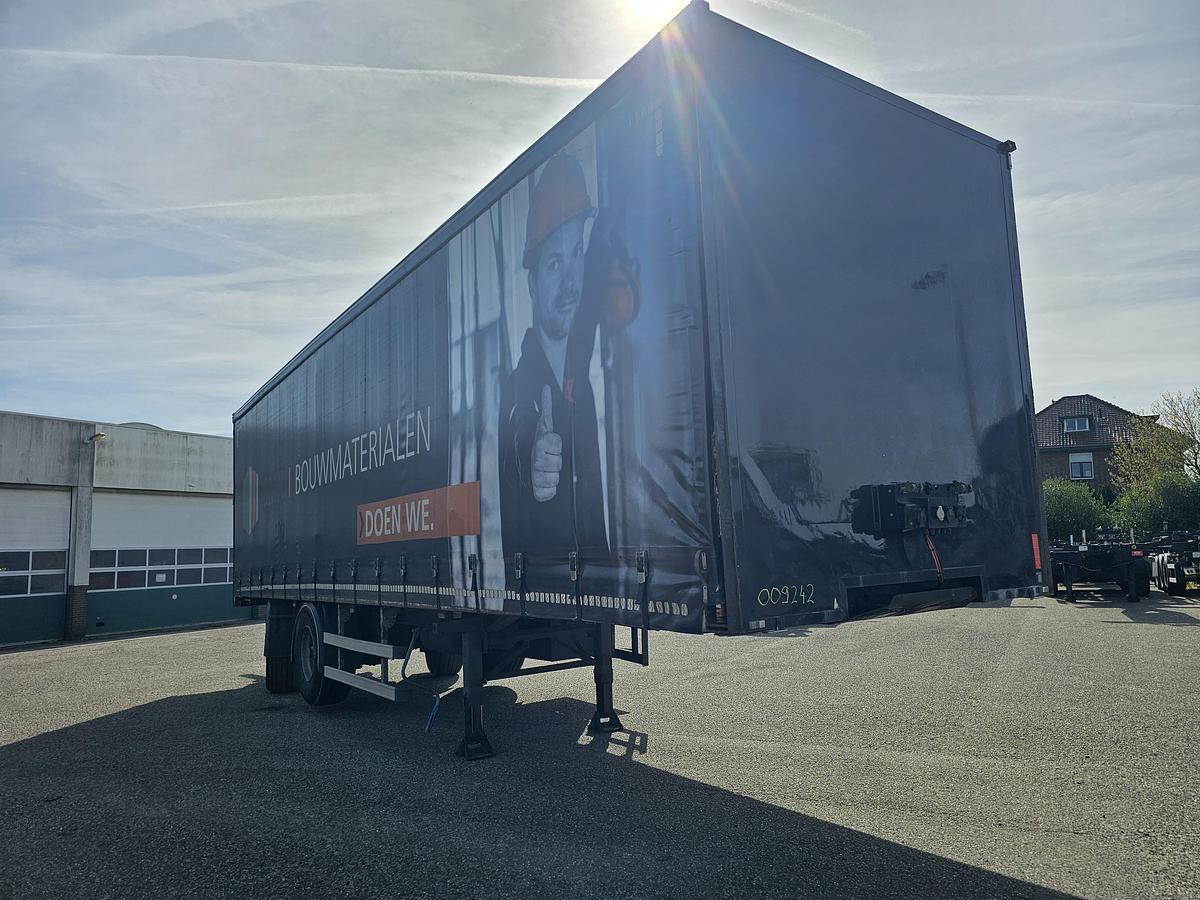 Gebruikt 2008 PACTON T2-001  CITY TRAILER| 10.40 LONG | STEERING AXLE| LIFT AXLE | BPW DISC.