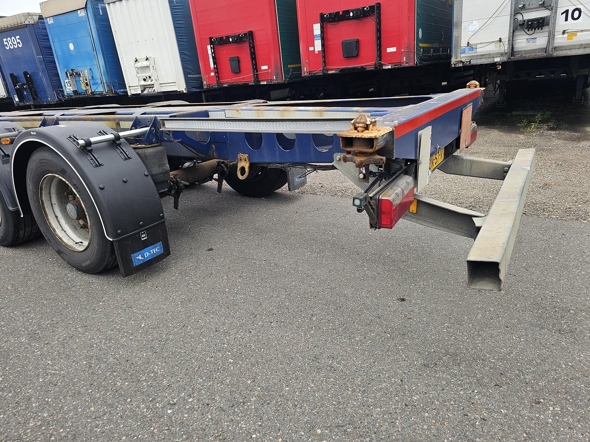Gebruikt 2015 D-TEC VCC-01 / 45 FOOT CONTAINER CHASSIS / VALKX AXLES.