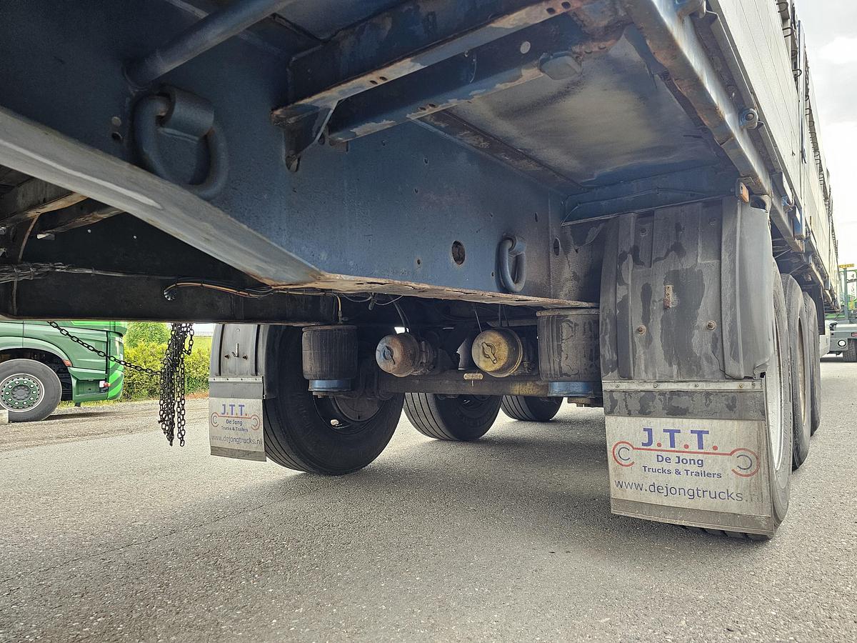 Gebruikt 2011 KRONE SD| FLATBED WITH ALUMINIUM SIDES|. BPW DRUM.