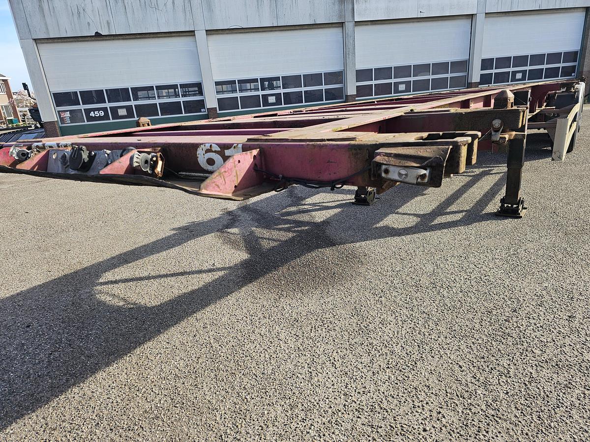 Gebruikt 2006 TURBO,S HOET OPS/3AT/39/03BSRM | 40 FT 2 X 20 FOOT | STRAIGHT CHASSIS | BPW DRUM.