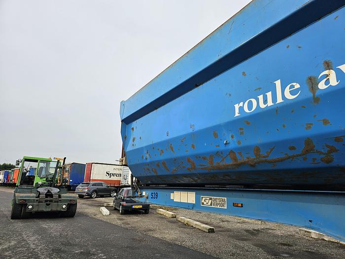 Used 2010 Langendorf C 3 | 2 axle tipper trailer | Saf axles drum | 20 mtr 3