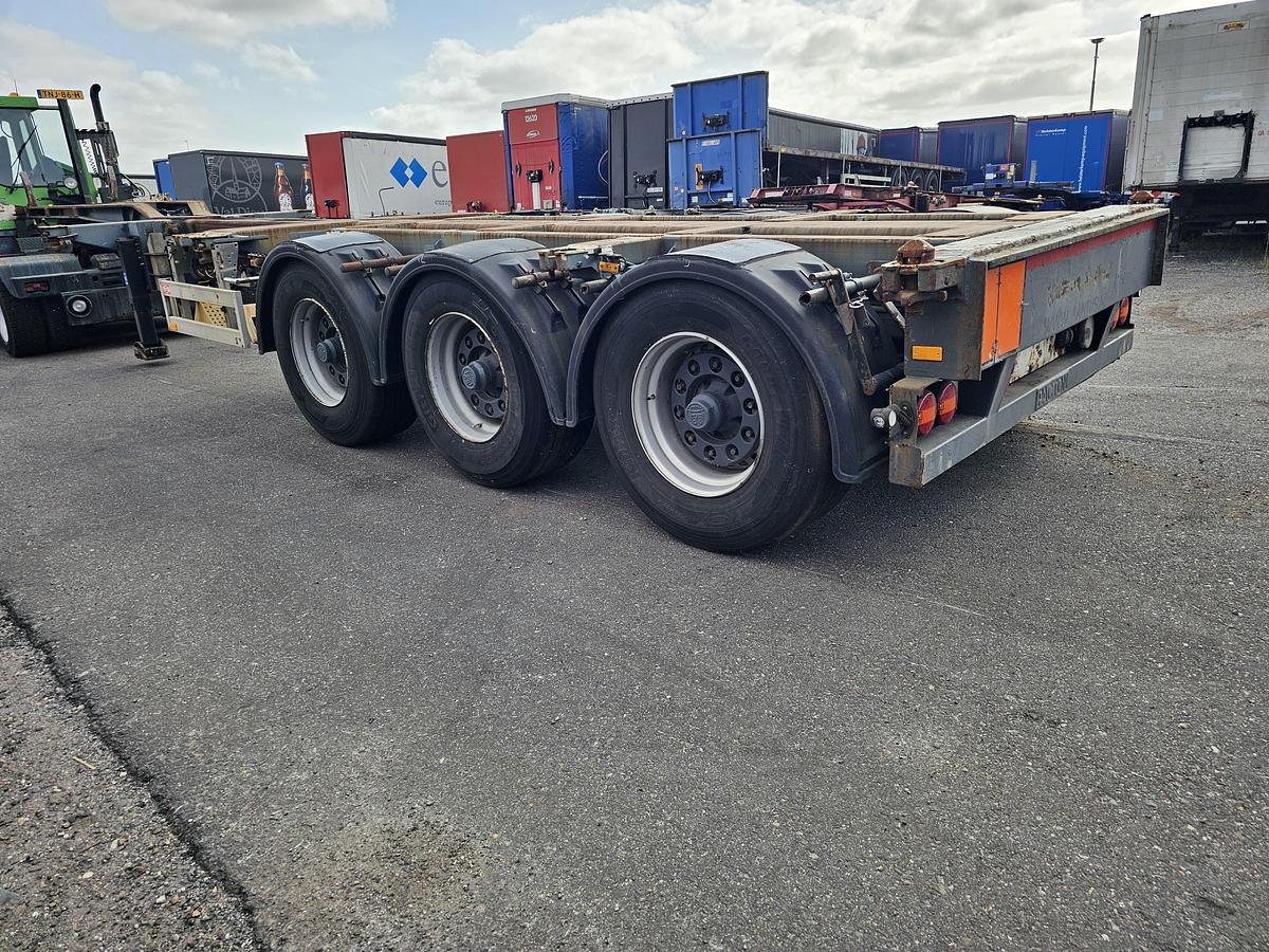 Used 2007 PACTON 3 AXLE MULTI  YARD CHASSIS | 3 X EXTENDIBLE | BPW DRUM | NO DOCUMENTS.