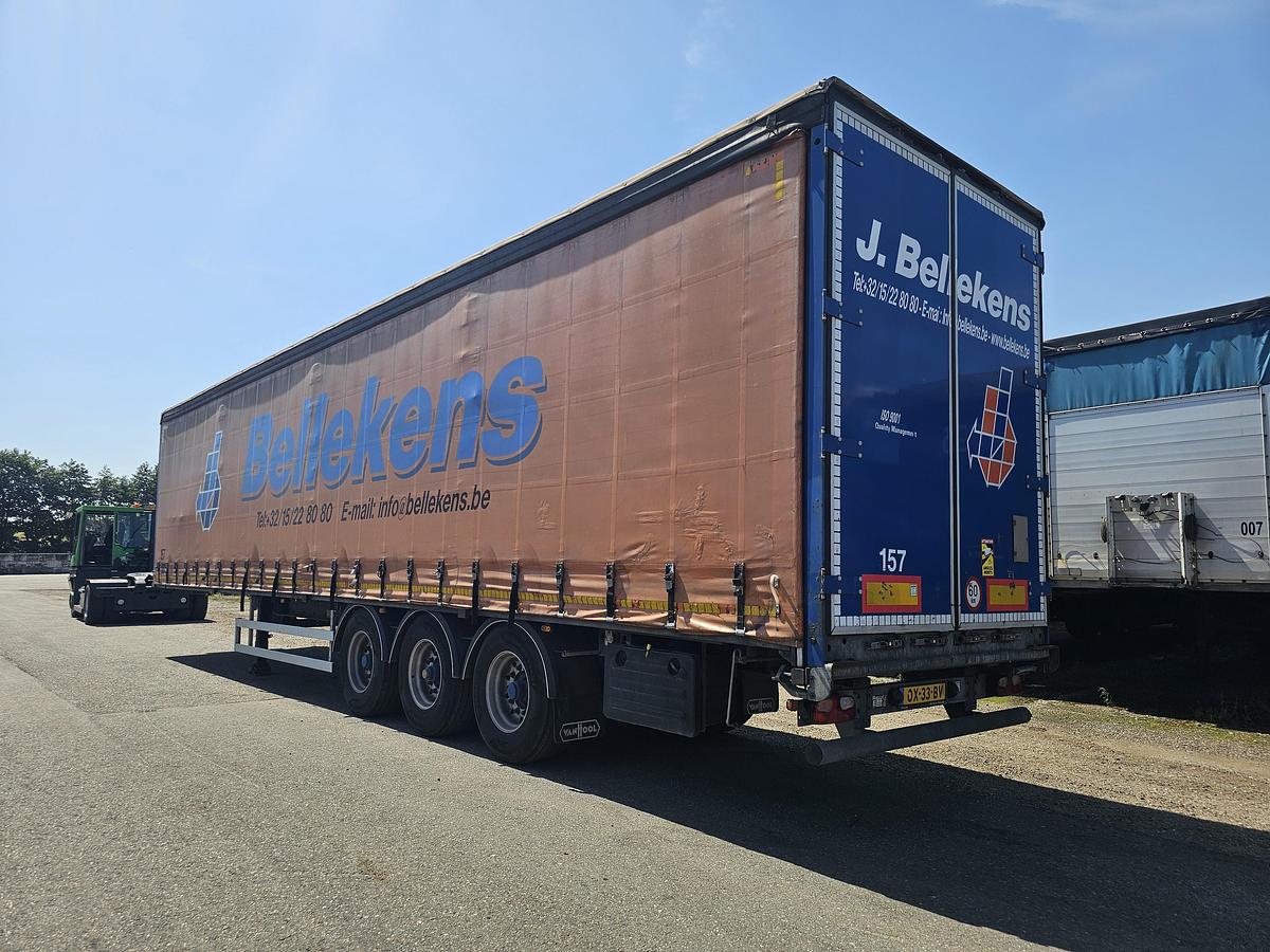 Gebruikt 2012 VAN HOOL A3C002 / ALU RIMS / PALLET BOX / GALVANIZED STEEL CHASSIS / APK,TUV, 02-04-2027