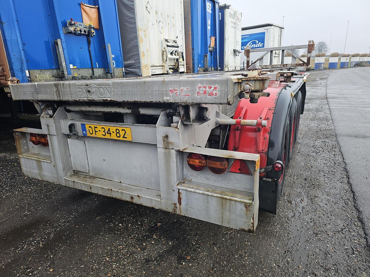 Gebruikt 1984 PACTON 3139 C-3 K | 30 FOOT | STEEL SUSPENSION | BPW DRUM.