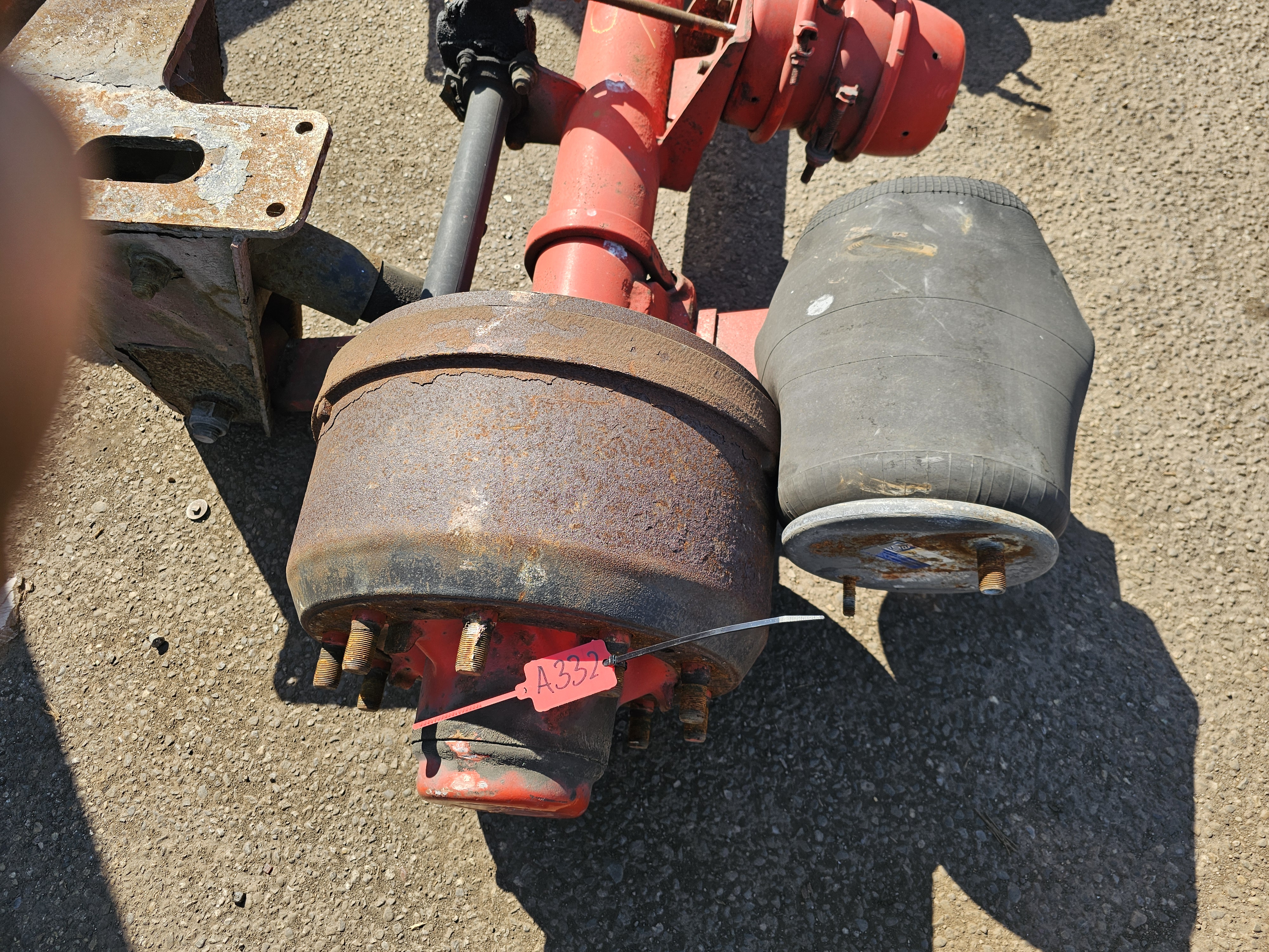 Gebruikt 2005 SMB TRAILER AXLE SINGLE TIRE DRUM