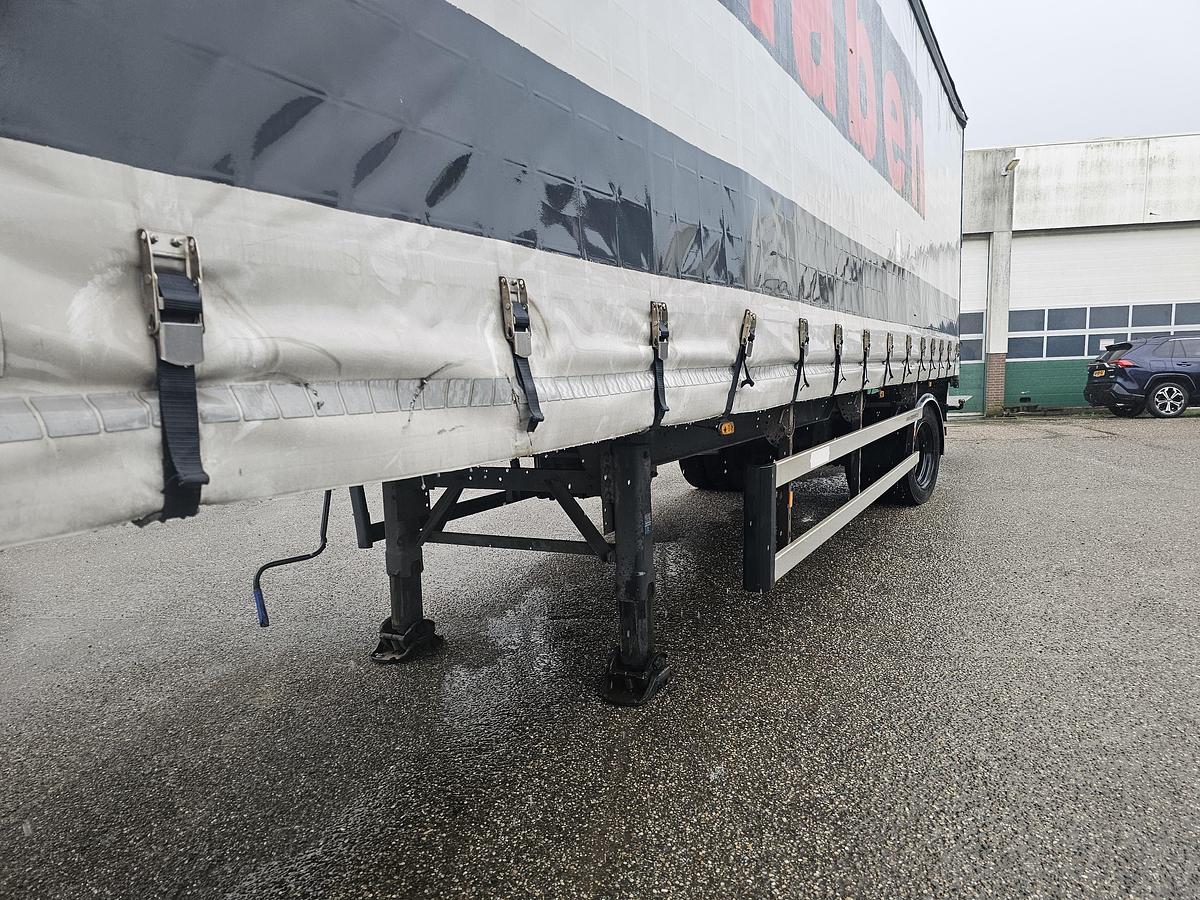 Gebruikt 2008 GOENEWEGEN DRO 10-10 B /STEERING AXLE / LOADING LIFT 2000 KG/ BATTERIES/ BTW DRUM./ APK 12-11-2026