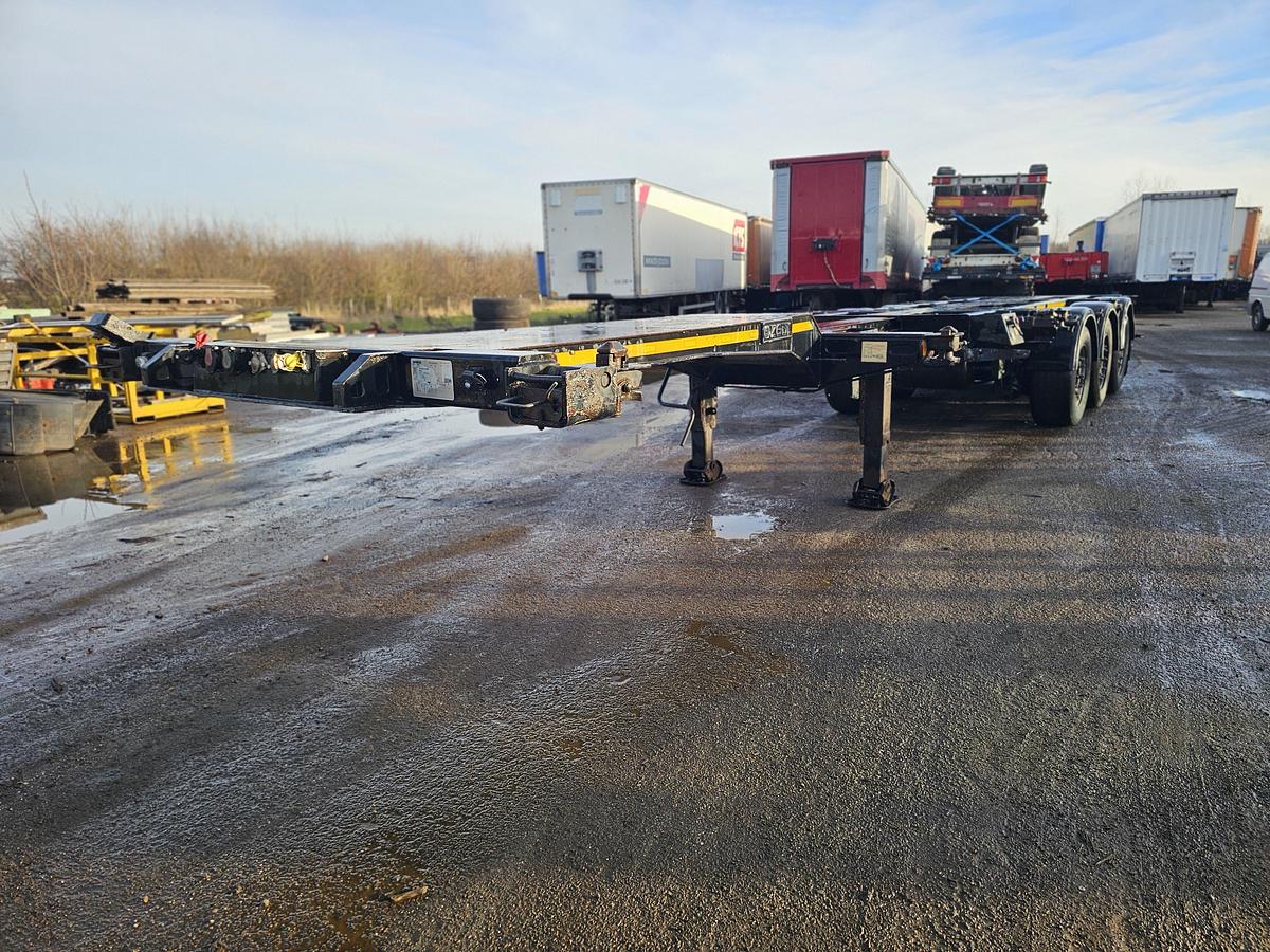 Gebruikt 2018 OZGUL GA08XS1 | 2 X EXTENDIBLE CHASSIS | GERMAN TRAILER|  SAF DISC.| 3 PIECES.