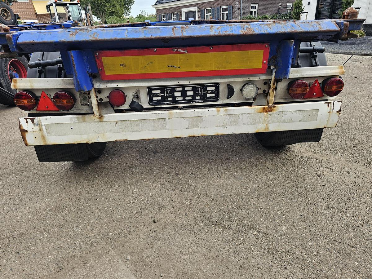 Used 2009 KRONE ATL 20 20 FOOT | STEEL SUSPENSION| BPW DRUM.