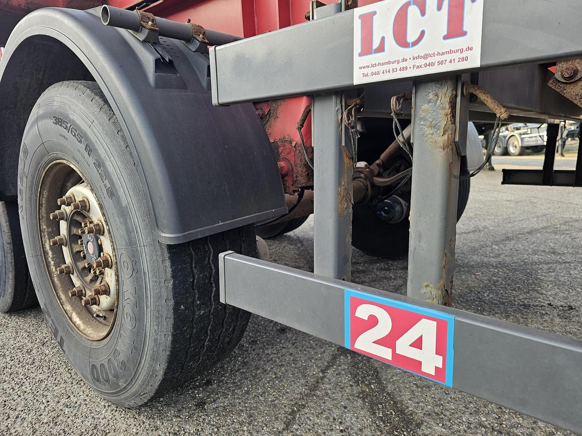 Gebruikt 2009 SCHMITZ SCF 18 20 FOOT CONTAINER CHASSIS | AIR SUSP| SAF DISC.