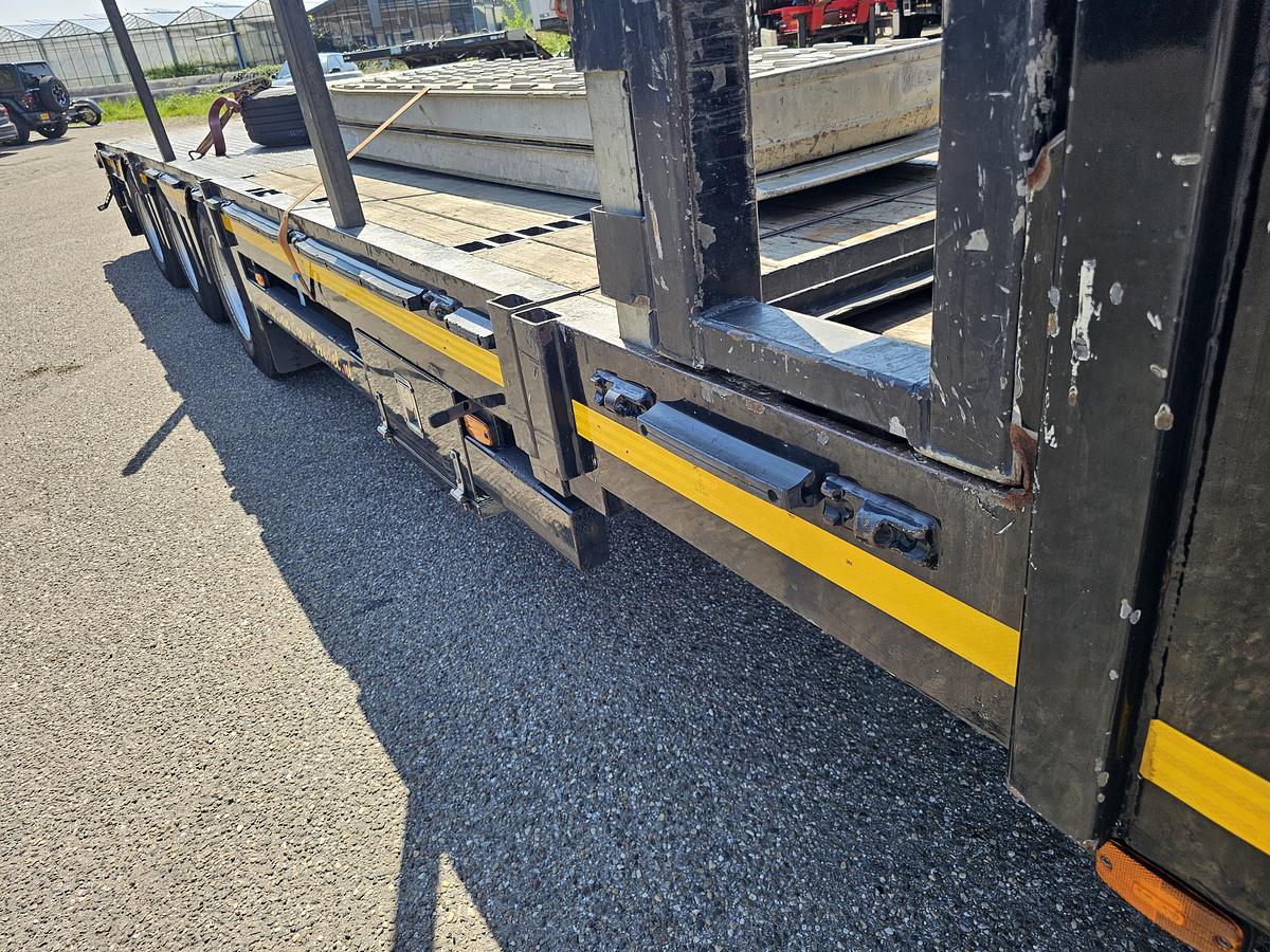 Used 1992 BROSHUIS E 2190/27 | SEMI LOWLOADER | 6 MTR EXTENDIBLE | BEAVER TAIL| SAF DRUM | APK 17-01-2016  |REFURBISHED 2010