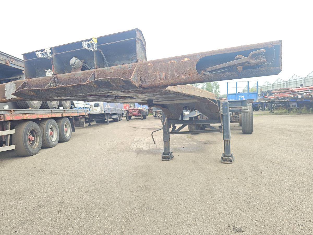 Gebruikt 1995 VAN HOOL 40 FOOT  CONTAINER CHASSIS / 20 FOOT/ STEEL SUSPENSION/ BPW DRUM.