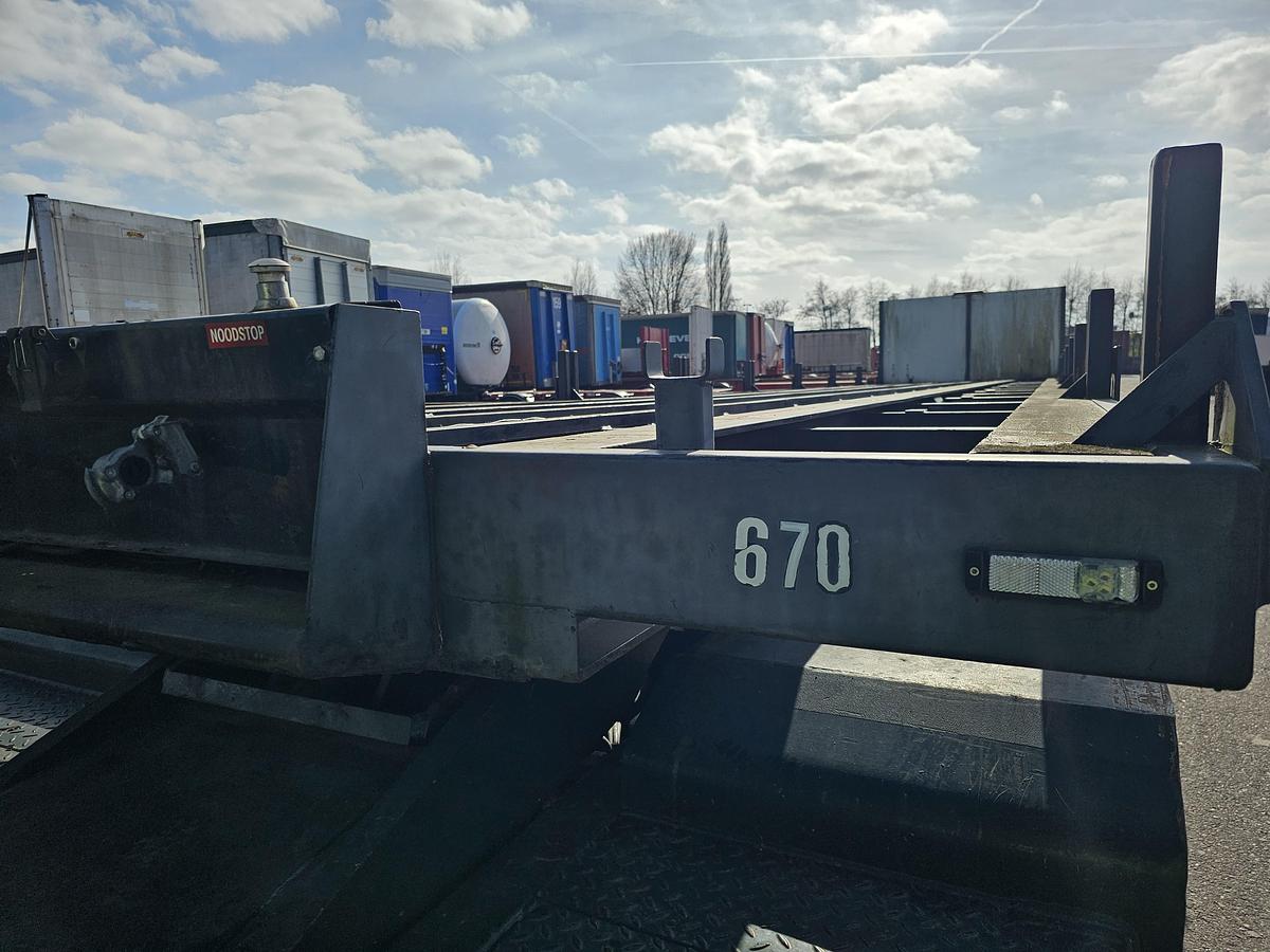 Gebruikt 2001 BURG BPO-12-27 ORXXX | 12.50 MTR | FOR GAS CONTAINERS |. BPW DRUM.