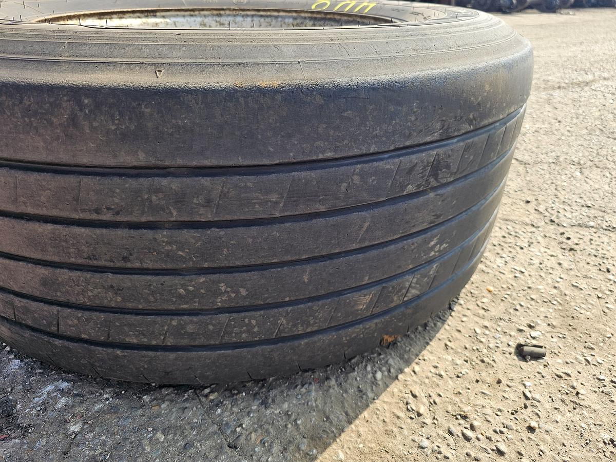 Used 2019 GOOD YEAR K MAX T | TRAILERBAND 385/55 R 22.5 | 3 X 10 MM 2 X 6 MM | MET SCHIJFREM VELG. 10 GTS.