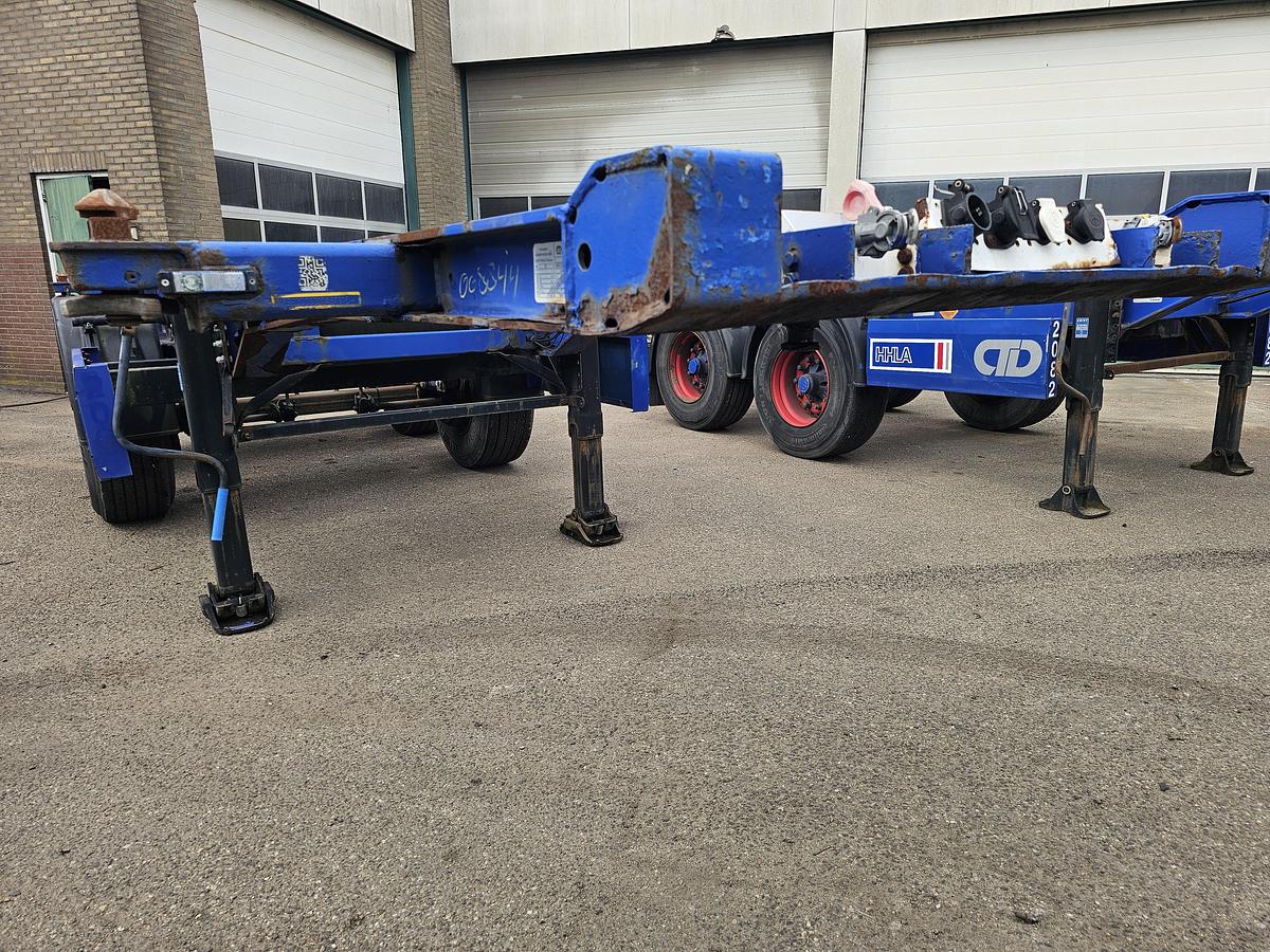 Used 2009 KRONE ATL 20 20 FOOT | STEEL SUSPENSION| BPW DRUM.