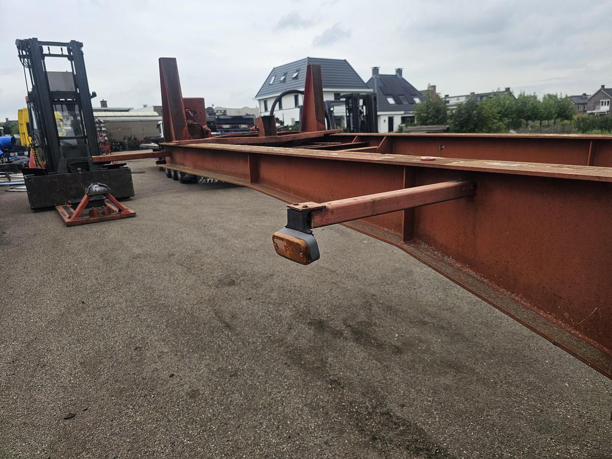 Gebruikt 1998 LAG O 3-39/ 40 foot tipper chassis/ steel/ saf drum./ no tipper cilinder / electric tipper.