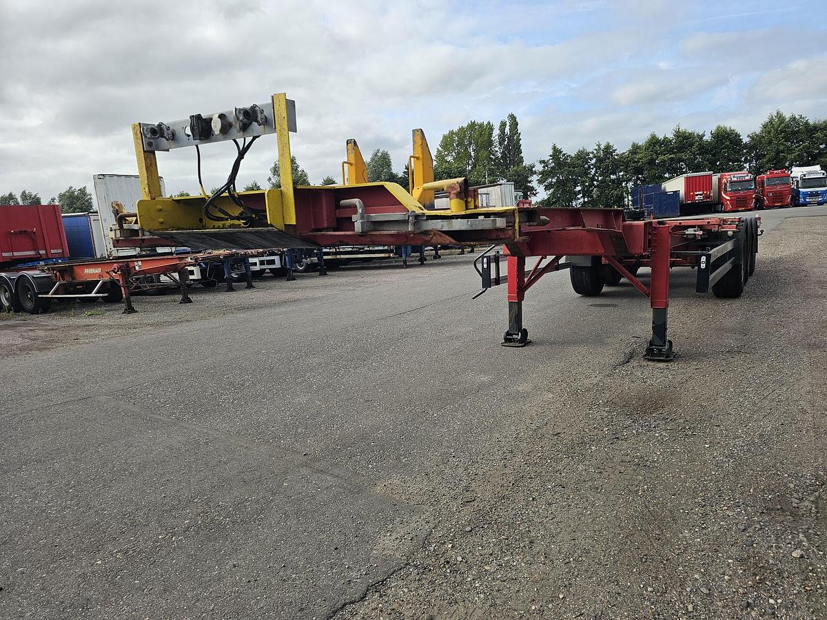 Used 2003 GROENEWEGEN 45 CC-16-27 TUN | 45 ft 40 ft 2 x 20 fFT | dutch chassis | bpw drum.