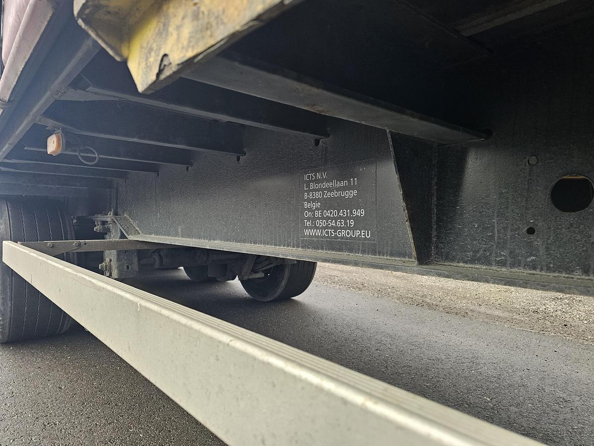 Used 2014 LAG 0-3-GC | 3 AXLE MEGA TRAILER|HUCKEPACK.|8 PIECES. | BELGIUM|BPW DRUM.