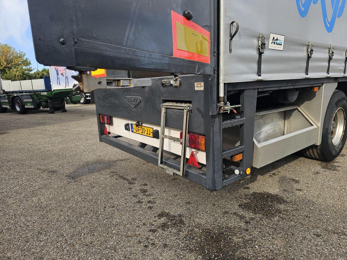 Gebruikt 1997 BROSHUIS 1AOU 10 10 /SINGLE AXLE/ SAF DRUM/ OLD BUT LIKE NEW/ (EXTENDIBLE) APK,TUV 10-06-2027.