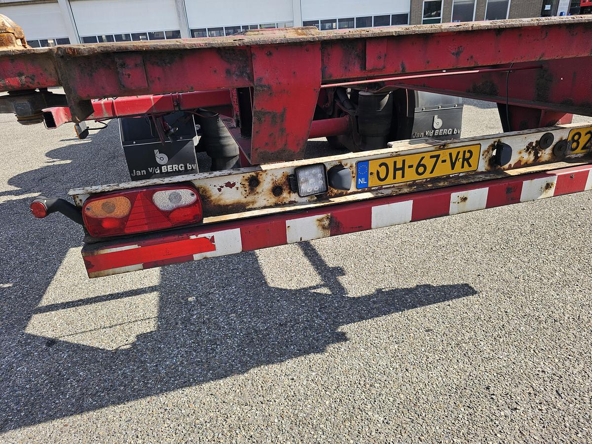 Used 2005 FREUHAUF OCCZ 42-327 A| 40 FT HIGHCUBE| 2 X 20 FOOT 20 FOOT MIDDLE  | SAF DISC.| DUTCH TRAILER.