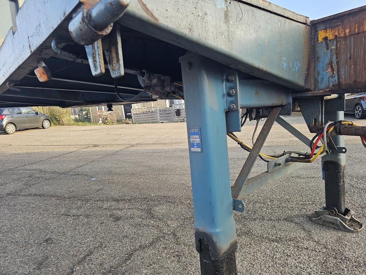 Gebruikt 2000 LINTRAILERS LSPU 18-27 | EXTENDIBLE TRAILER 21.20 MTR | STEERING AXLE | good sliding.