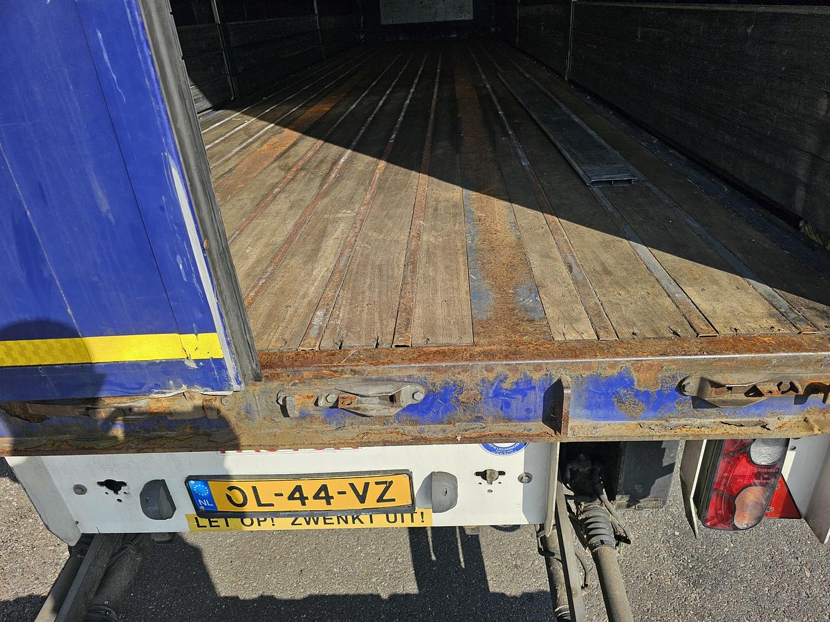 Used 2013 PACTON TBD.122 | SINGLE STEERING AXLE |UNDER SLIDING LOADING LIFT + BATTERIES| DAF DISC| APK /TUV 17-01-2025
