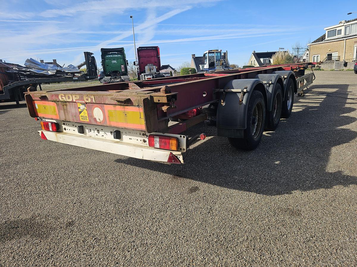 Gebruikt 2006 TURBO,S HOET OPS/3AT/39/03BSRM | 40 FT 2 X 20 FOOT | STRAIGHT CHASSIS | BPW DRUM.