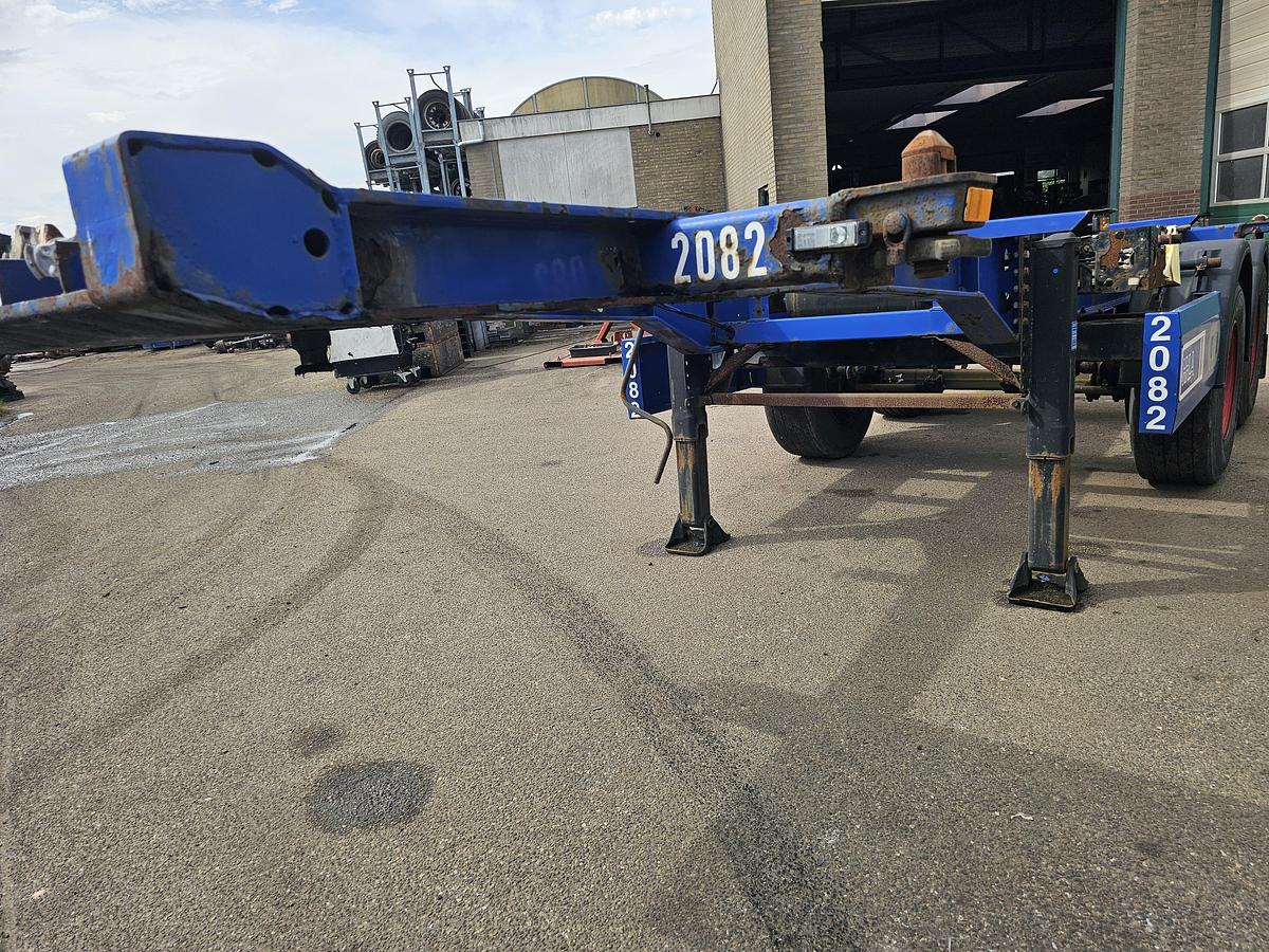 Used 2010 KRONE ATL 20 20 FOOT | STEEL SUSPENSION| BPW DRUM.