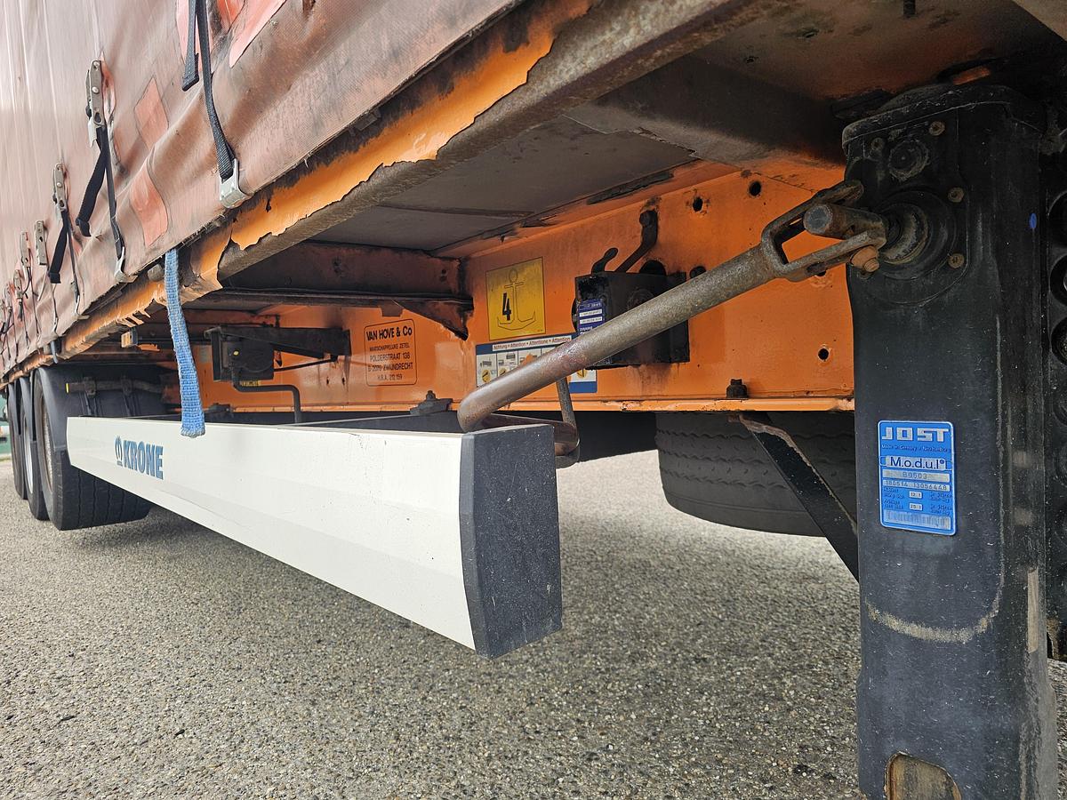Gebruikt 2003 KRONE SD27 MEGA/ BPW DISC / LIFT AXLE / SPARE TIRE/TUV BELGIUM 03-11-2026.