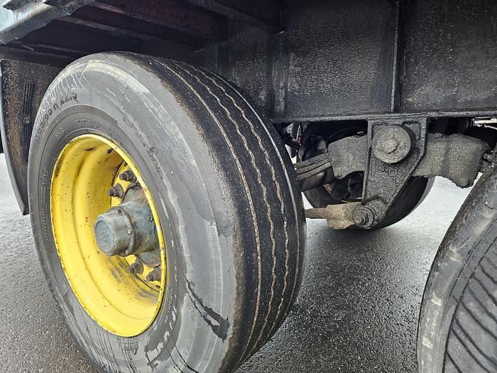 Used 1990 groenewegen  DRO-12-24 | heavy duty | steel suspension | drum brakes | semitrailer.