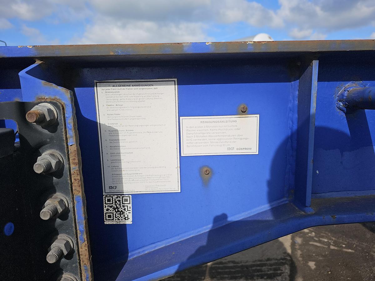 Used 2007 MKF METALLBAU CS 20 | 20 FOOT CONTAINER CHASSIS | BPW DRUM | STEEL SUSPENSION| GOOD QUALITY.