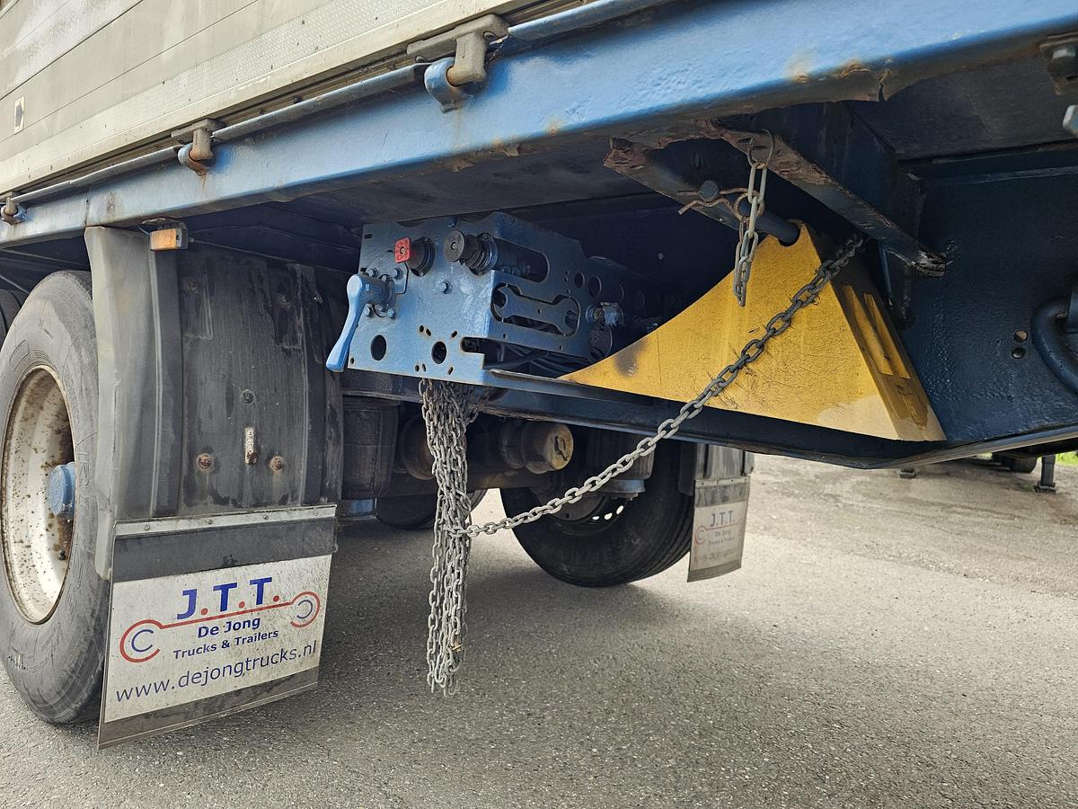 Gebruikt 2011 KRONE SD| FLATBED WITH ALUMINIUM SIDES|. BPW DRUM.
