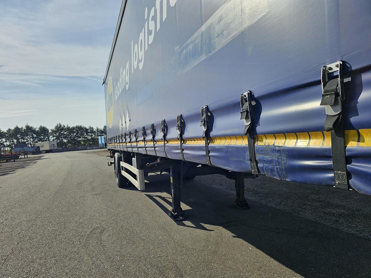 Used 2013 PACTON TBD.122 | SINGLE STEERING AXLE |UNDER SLIDING LOADING LIFT + BATTERIES| DAF DISC| APK /TUV 17-01-2025