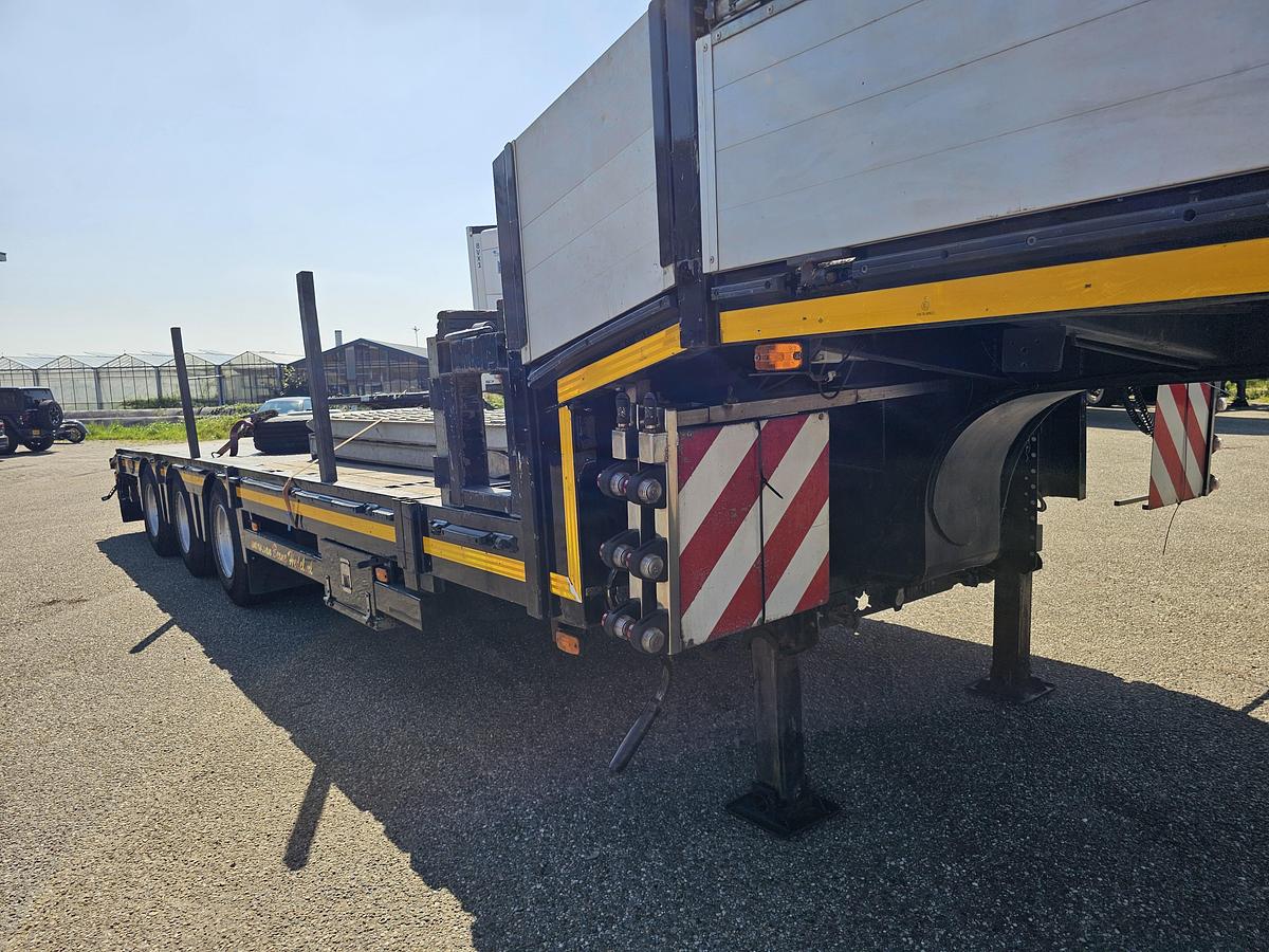 Used 1992 BROSHUIS E 2190/27 | SEMI LOWLOADER | 6 MTR EXTENDIBLE | BEAVER TAIL| SAF DRUM | APK 17-01-2016  |REFURBISHED 2010