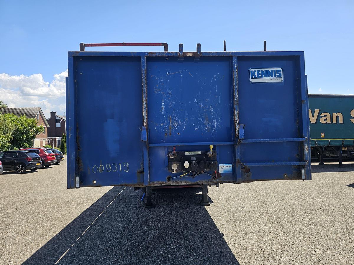 Gebruikt 2004 PACTON t4-001 / 4 AXLE TRAILER /2 LIFT AXLES /2 STEERING AXLES/ INCL CRANE KENNIS 14 TON MOVEBAL.