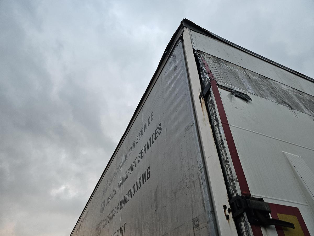 Gebruikt 2015 KRONE SZ| 2 AXLE CITY TRAILER | STEERING AXLE. BPW DISC. LOADING LIFT. TUV BELGIUM 18-06-2026