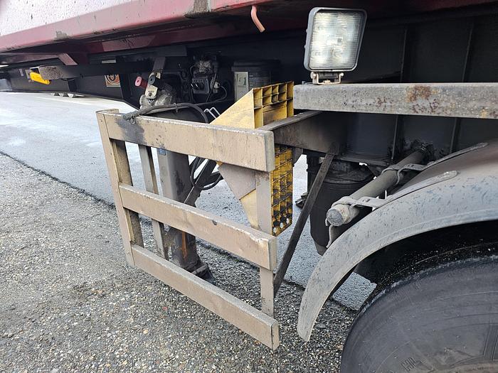 Used 2009 A.J.K OP 17-27/22.5 | Steel tipper \ steel chassis/box.| holland trailer.