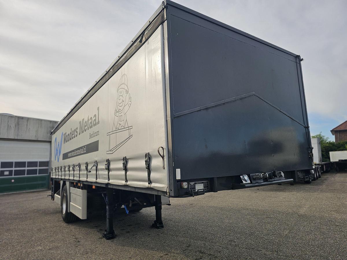 Gebruikt 1997 BROSHUIS 1AOU 10 10 /SINGLE AXLE/ SAF DRUM/ OLD BUT LIKE NEW/ (EXTENDIBLE) APK,TUV 10-06-2027.