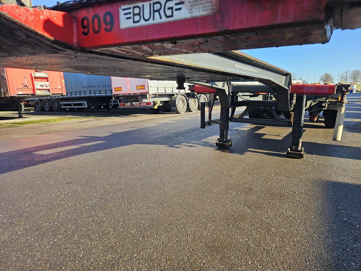 Gebruikt 2001 BURG BPO 12-27 CZ XEX|40 FT |2 X 20 FT |20 FT MIDDLE |BPW DRUM.