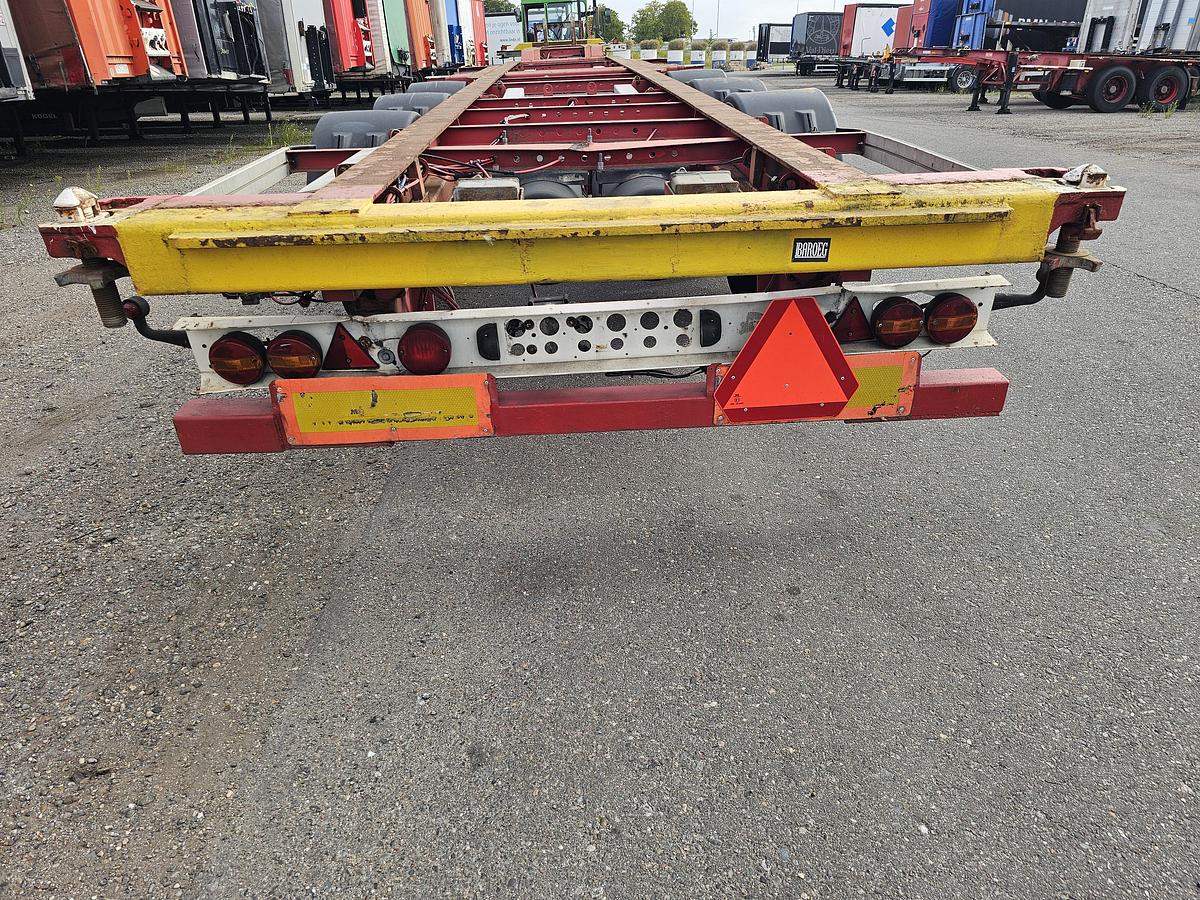 Used 2003 GROENEWEGEN 45 CC-16-27 TUN | 45 ft 40 ft 2 x 20 fFT | dutch chassis | bpw drum.