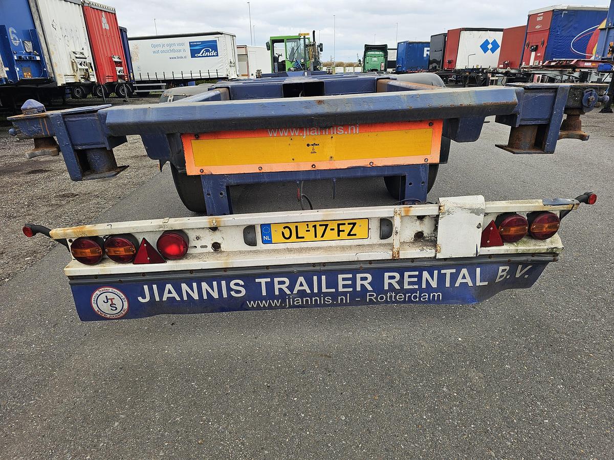 Used 2010 FLIEGL 04/DA 08 | ALL CONNECTIONS | 2 X EXTENDIBLE | BPW DISC.