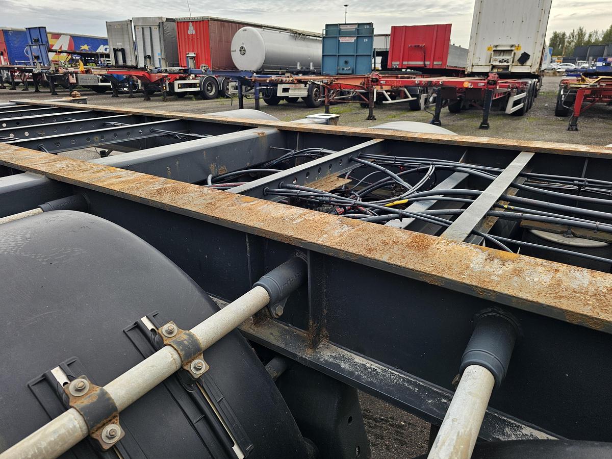 Gebruikt 2001 GROENEWEGEN 40.05.CC-12-27 | BPW DRUM DUTCH TRAILER |TUV /APK  15-02-2026