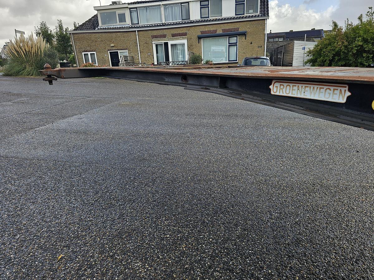 Used 1991 GROENEWEGEN 40.05 CC-12-24 | STRAIGHT CHASSIS | BPW DRUM.