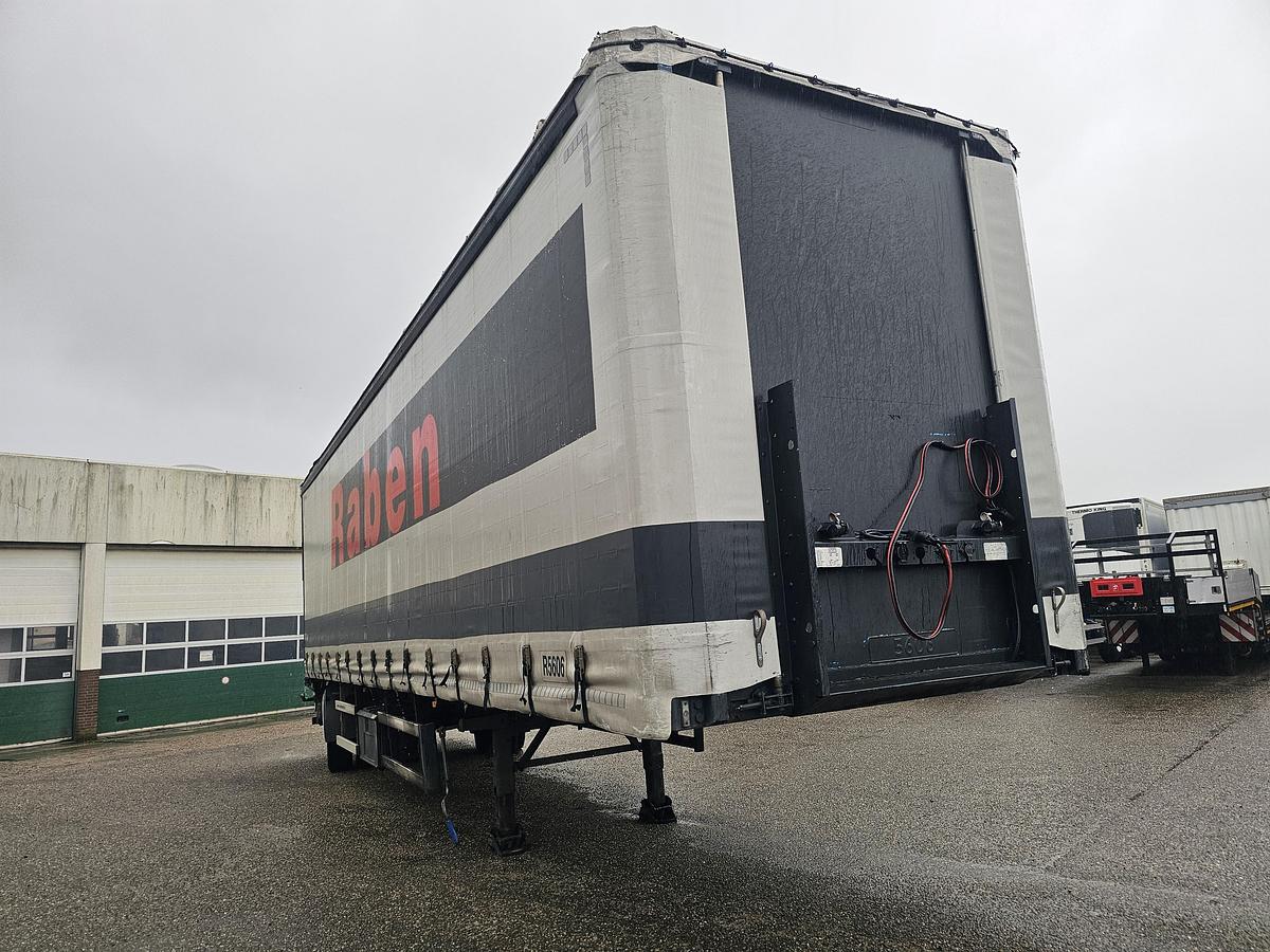 Gebruikt 2008 GOENEWEGEN DRO 10-10 B /STEERING AXLE / LOADING LIFT 2000 KG/ BATTERIES/ BTW DRUM./ APK 12-11-2026