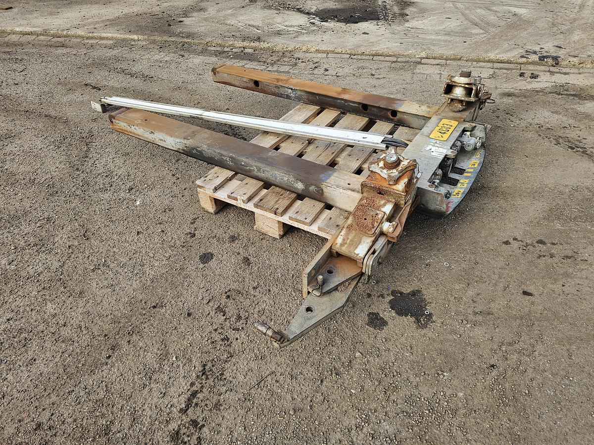 Used 2006 VAN HOOL FRONT SLIDING CONTAINER CHASSIS PART.