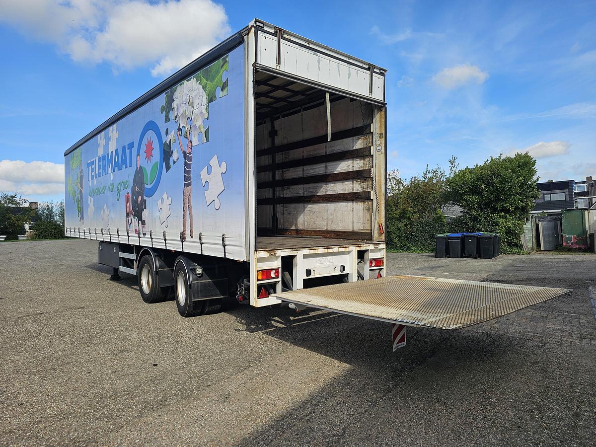 Gebruikt 2000 PACTON T2-001 STEERING AXLE/LOADING LIFT/ BPW DRUM.