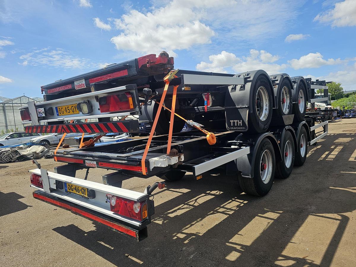 Gebruikt 2000 GROENEWEGEN 45.07 CC-12-27 / 45 FT AND 40 FT CHASSIS BPW DISC. APK/TUV. 15-03-2027.