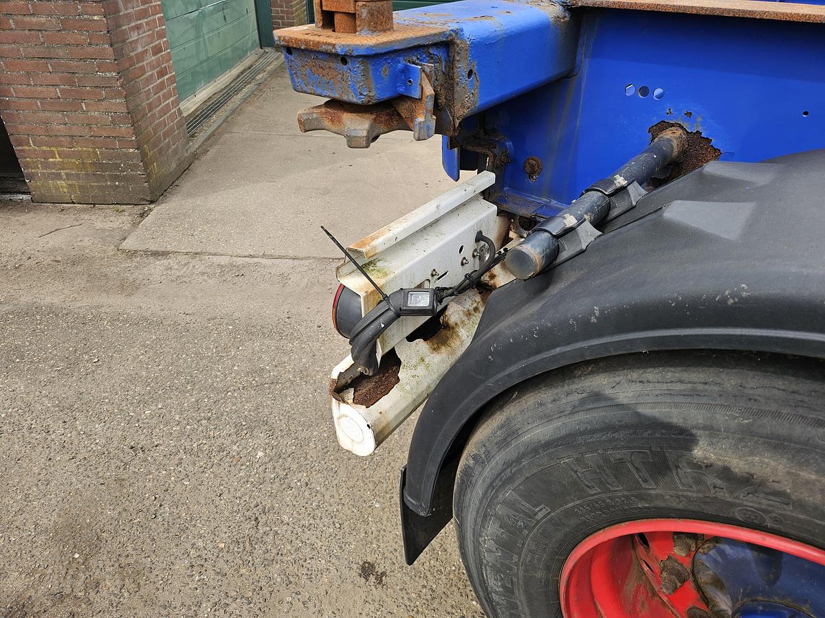 Used 2009 KRONE ATL 20 20 FOOT | STEEL SUSPENSION| BPW DRUM.