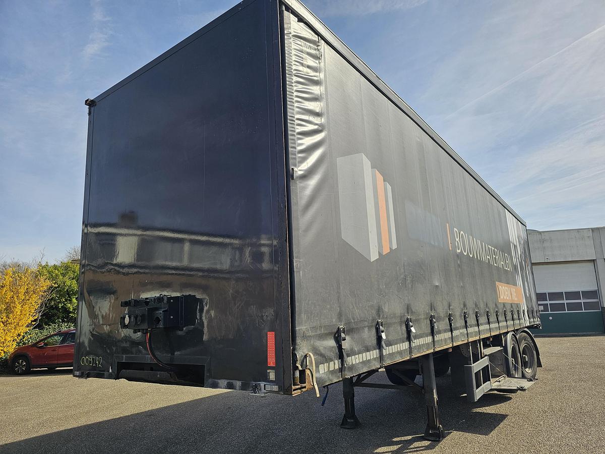 Gebruikt 2008 PACTON T2-001  CITY TRAILER| 10.40 LONG | STEERING AXLE| LIFT AXLE | BPW DISC.