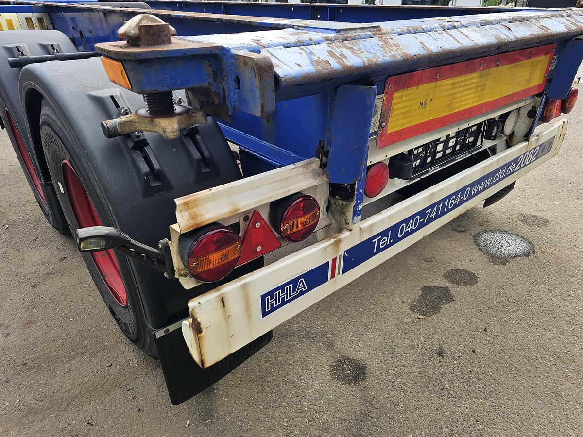 Used 2010 KRONE ATL 20 20 FOOT | STEEL SUSPENSION| BPW DRUM.